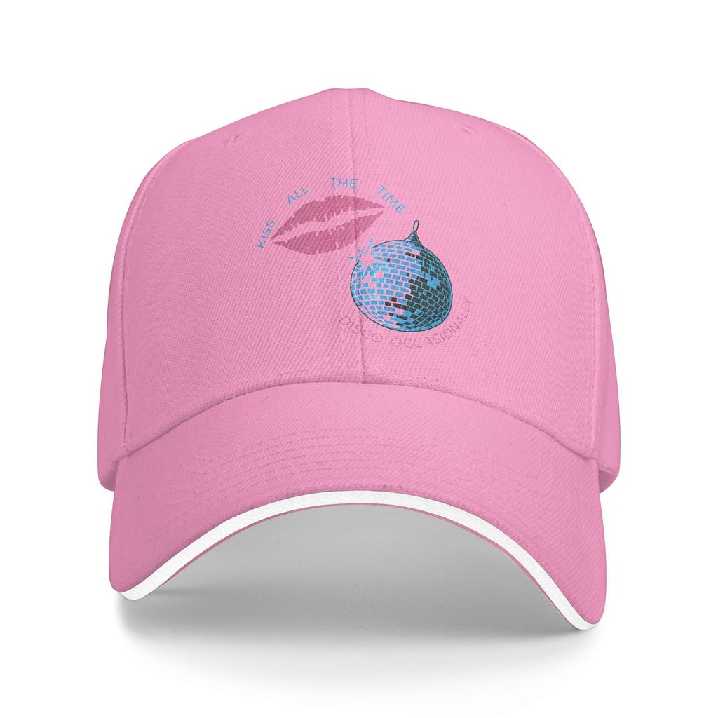 Album Harrys Kiss All The Time Disco Occasionally Baseball Caps Styles Sandwich Caps Unisex Style Adjustable Dad Hat Sport