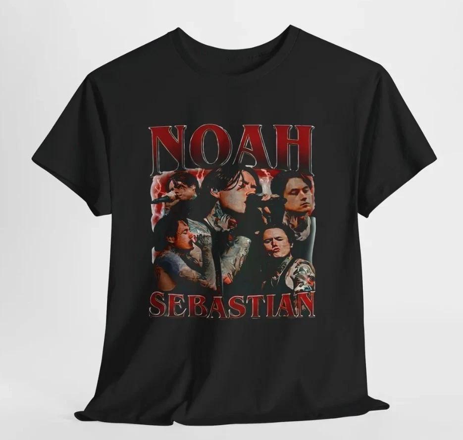Noah Sebastian Bad Omens Vintage Graphic Tee – Alternative Rock Concert Shirt