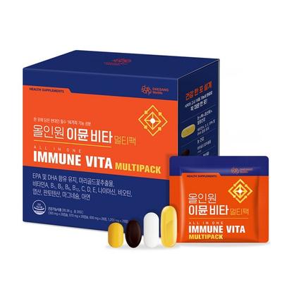 Daesang Welllife All-in-One Immune Vita Multipack, 28 порций, 1 единица, корейская здоровая пища