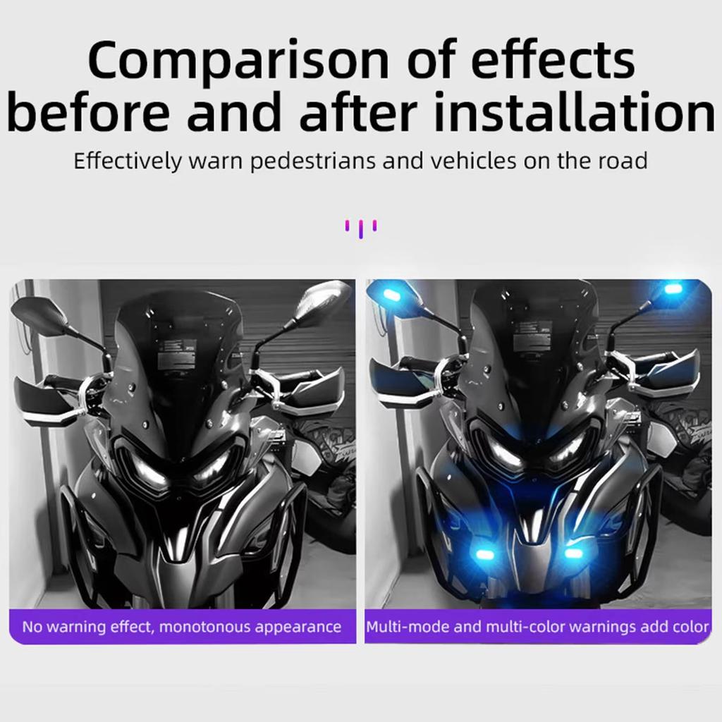 RGB Led Car Strobe Lights Motorcycle LED Flash Position Wireless Light Aircraft Airplane Helicopter Warning Lights Accessories