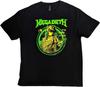 Футболка Megadeth Sfsgsw Высококонтрастный Логотип Группы Официальная Мужская Черная Размер L