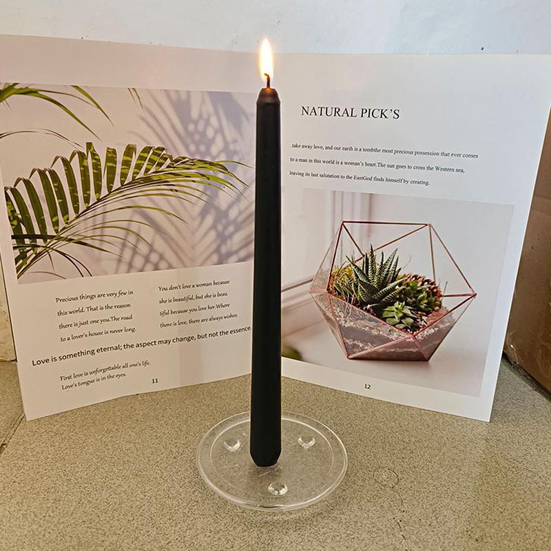 2Pcs Tomb Decoration Long Candle Halloween Candles Smokeless Candles Halloween Decoration Burning Bloody Candle Paraffin Wax