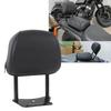 Luocute Motorcycle Rear Passenger Enhanced Comfort with Stylish Look and High Stability Backrest Pad Cushion Compatible with Kawasaki Eliminator 500