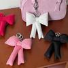 1 шт. пара подарков Y2K сладкий модный 3D бант брелок для девочек сумка кулон рюкзак подвесное украшение