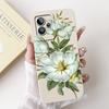 Мультяшный чехол для Realme GT2 Pro RMX3301 / Realme GT Neo2 GT 2, бампер, мягкая задняя крышка из жидкого силикона, Цветок, Роскошный корпус для телефона