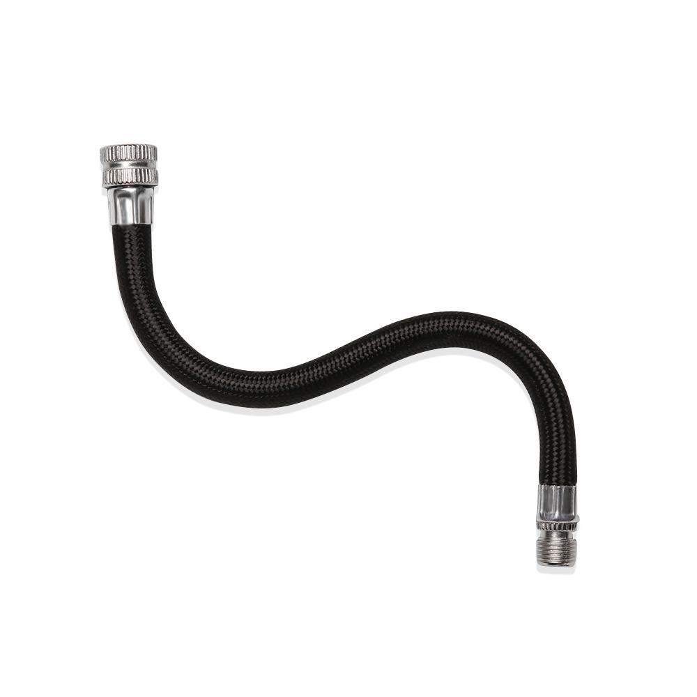 Use150Psi Schrader Portable Bicycle Pumps Tube Pipe Cord Bike Hose Adapter Pump Extension Hose