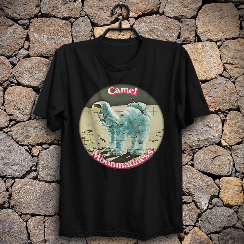Винтажная футболка Moonmadness от Camel Колин Басс Эндрю Лэтимер Денис Клемент Унисекс Футболка