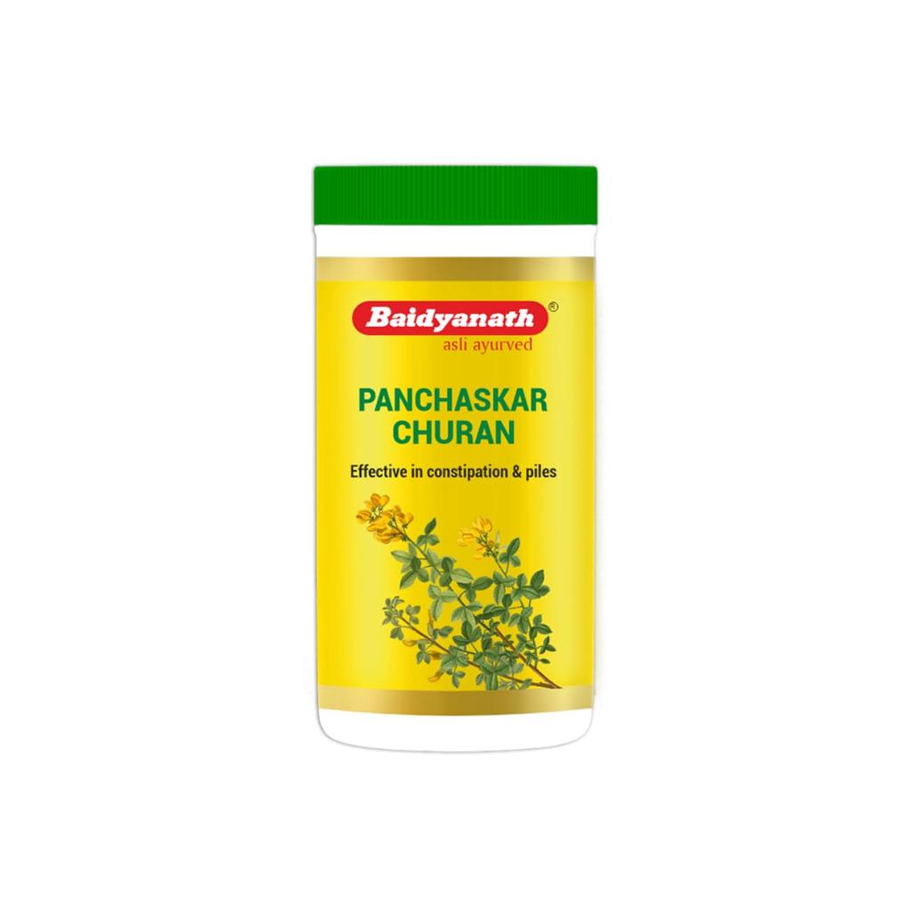 Baidyanath Панчасакар Чурна 200 г Аюрведическая травяная смесь для пищеварения и естественного облегчения вздутия, газов и несварения