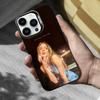 Чехол для iPhone SE, 13, XS, 14, MAX, 12, 11, 17, 15, Mini, Pro, 16 от певицы Tini S-Stoessel, Черный матовый силиконовый чехол