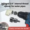 Pipe Threader Tool High-Speed Steel Rustproof Corrosion Resistant Faucet Installation Pipe Threader Accessories
