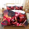 3D Print Anime Darling In the Franxx Zero Two 02 Bedding Set Boys Girls Twin Queen Size Duvet Cover Pillowcase Bed Kids Adult