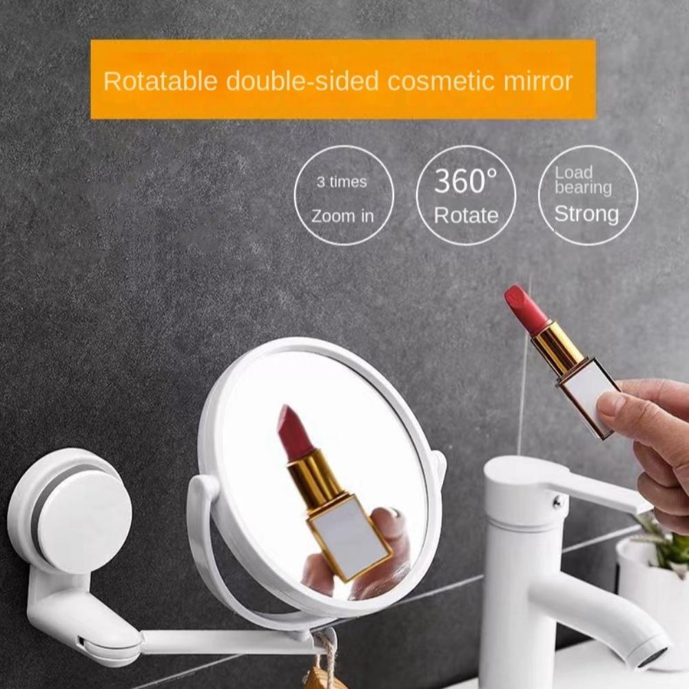 Зеркало для макияжа с 3-кратным увеличением Зеркало для макияжа высокой четкости Ванная комната
