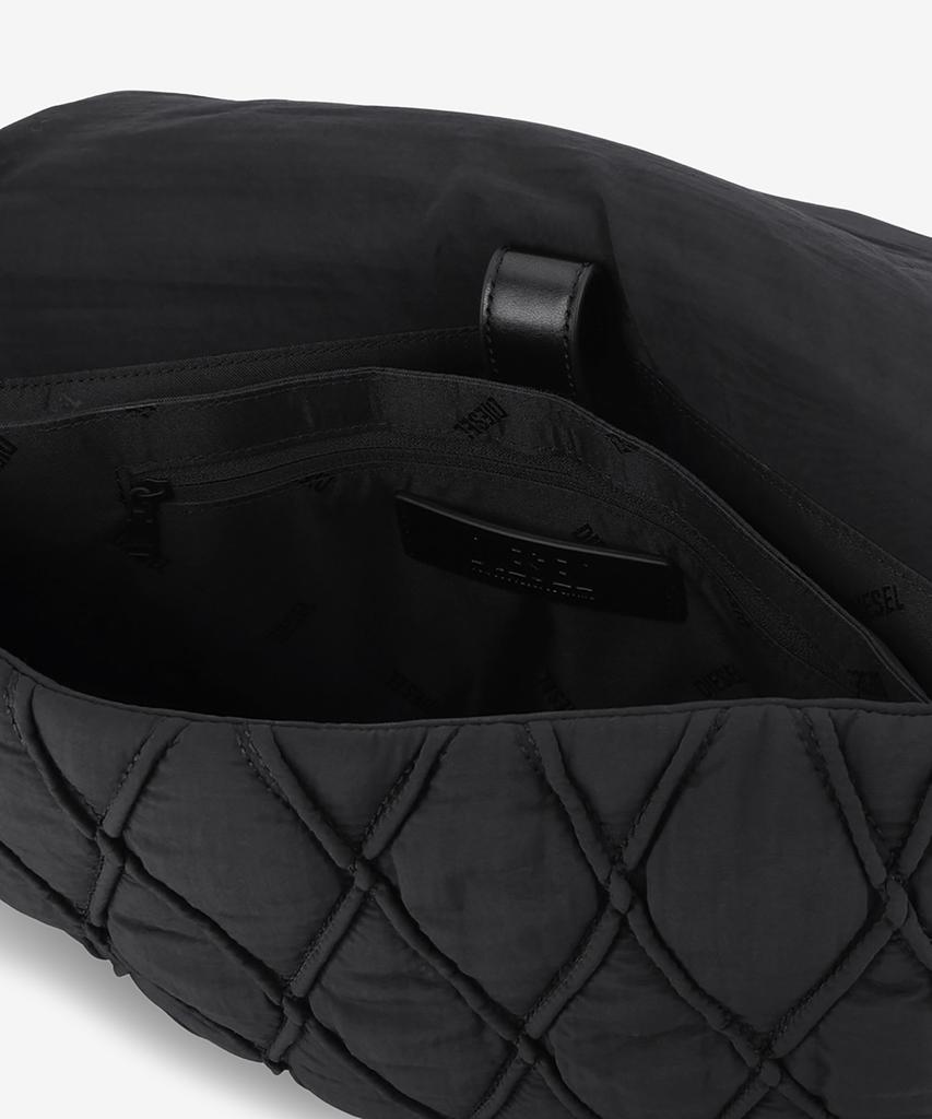 Diesel Charm-D L Shoulder Bag - Black / X10364P8048T8013