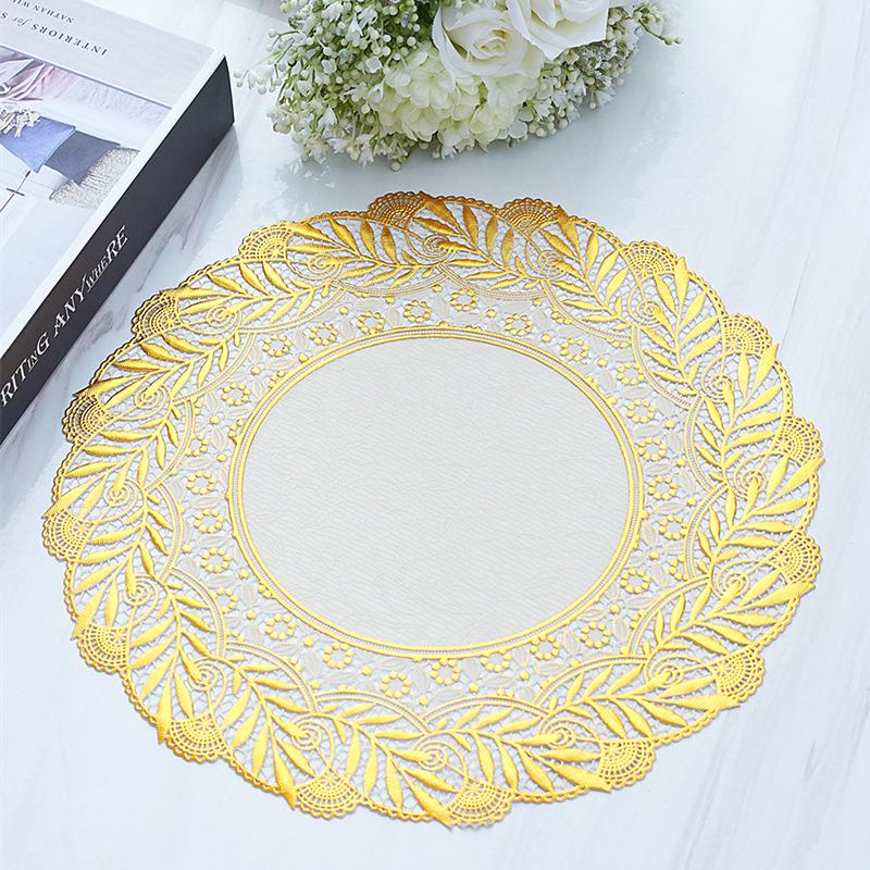 30 см Европейский ПВХ изоляция Western Food и барный коврик