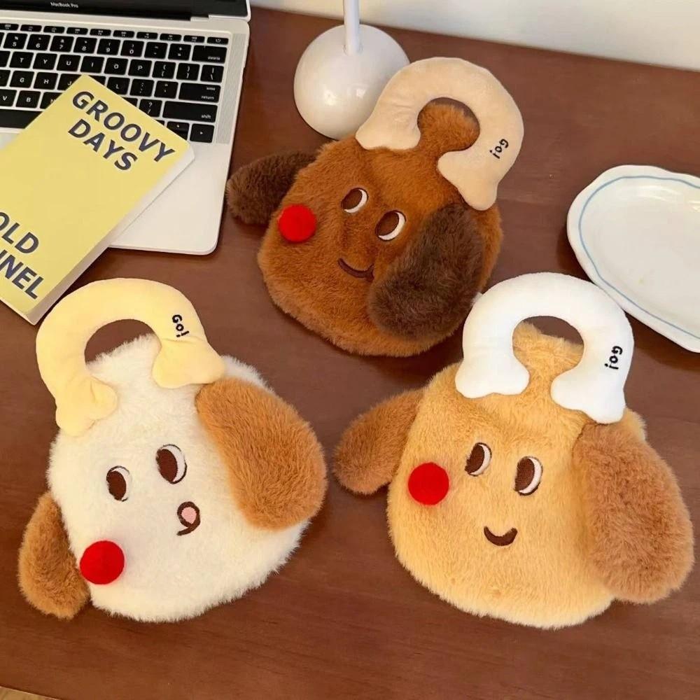 Cozy Hot Water Bag Plush Water-filling Hot-water Bag Inject Water Cute Hand Warmer Warm Belly