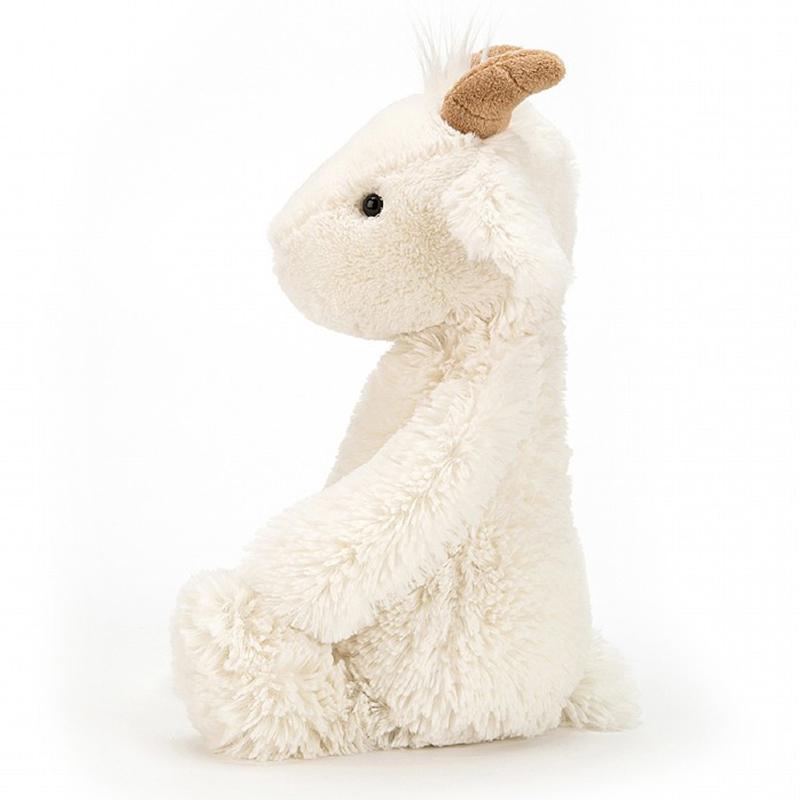Jellycat Серия «Фермерские животные» Застенчивый козленок Успокаивающая кукла Плюшевая кукла 31 см высотой