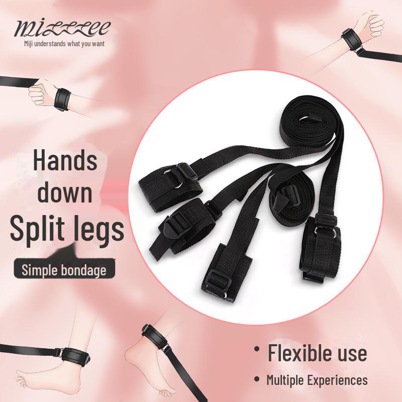 Игрушки Miji SM: Комплект удерживающих приспособлений для взрослых - ремни для рук и ног, 56 предметов.