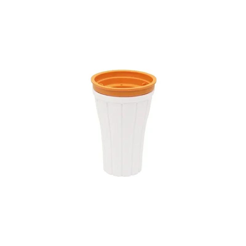 TPE Smoothie Cup Pinch Cup Homemade Crushed Ice Slush Squeeze Cups Diy Cold Beverage Household Kitchen Quick-Frozen Shakes Cup