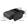 Car Armrest Cushion With Cup Holder Auto Center Console Armrest Cushion Box Elastic Belt Design Vehicle Interior Accessories For