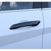 Для Hyundai Sonata     ABS Хром Углеродное волокно Черный Накладка на ручку двери автомобиля Наклейка Декоративные аксессуары для стайлинга автомобиля