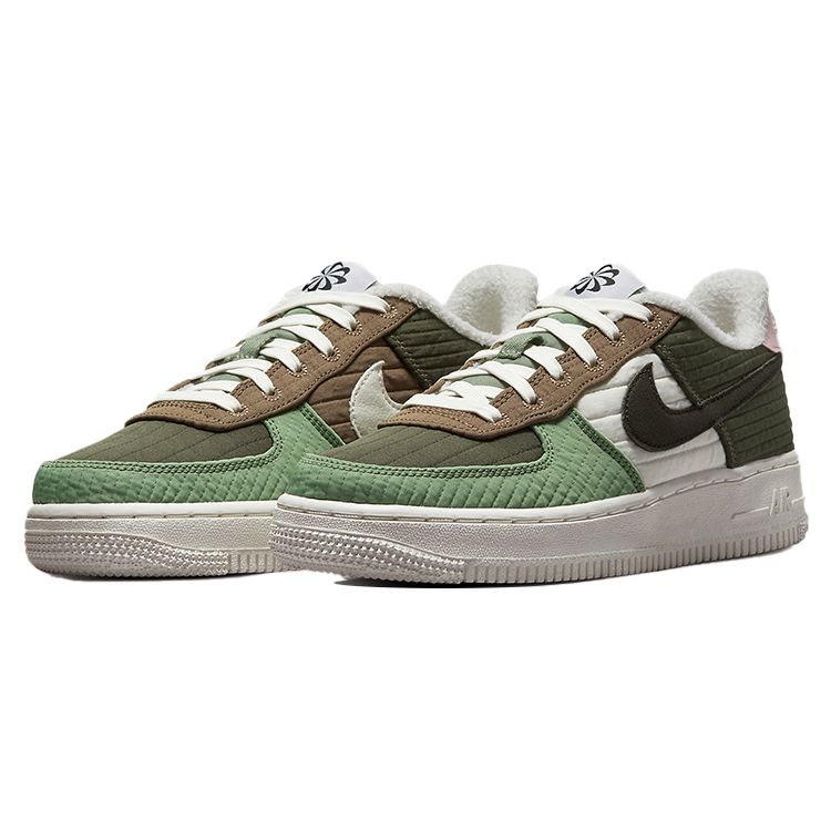 Nike Детские кроссовки Air Force 1 GS Toasty Green Oil-Green Sail DO5215-331