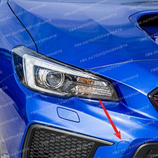 Painted Front Bumper Cover Tow Eye Hole Cover for Subaru WRX STI 2018-