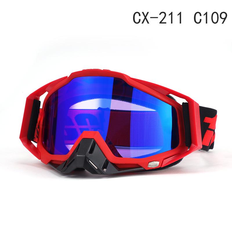 Ветрозащитные мотоциклетные и лыжные очки для использования за границей: 100% Внедорожная езда, катание на природе и защита при скоростном спуске