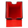 Коробка для хранения карт с двойным открывающимся пазом, износостойкая, большой емкости, с магнитной откидной крышкой