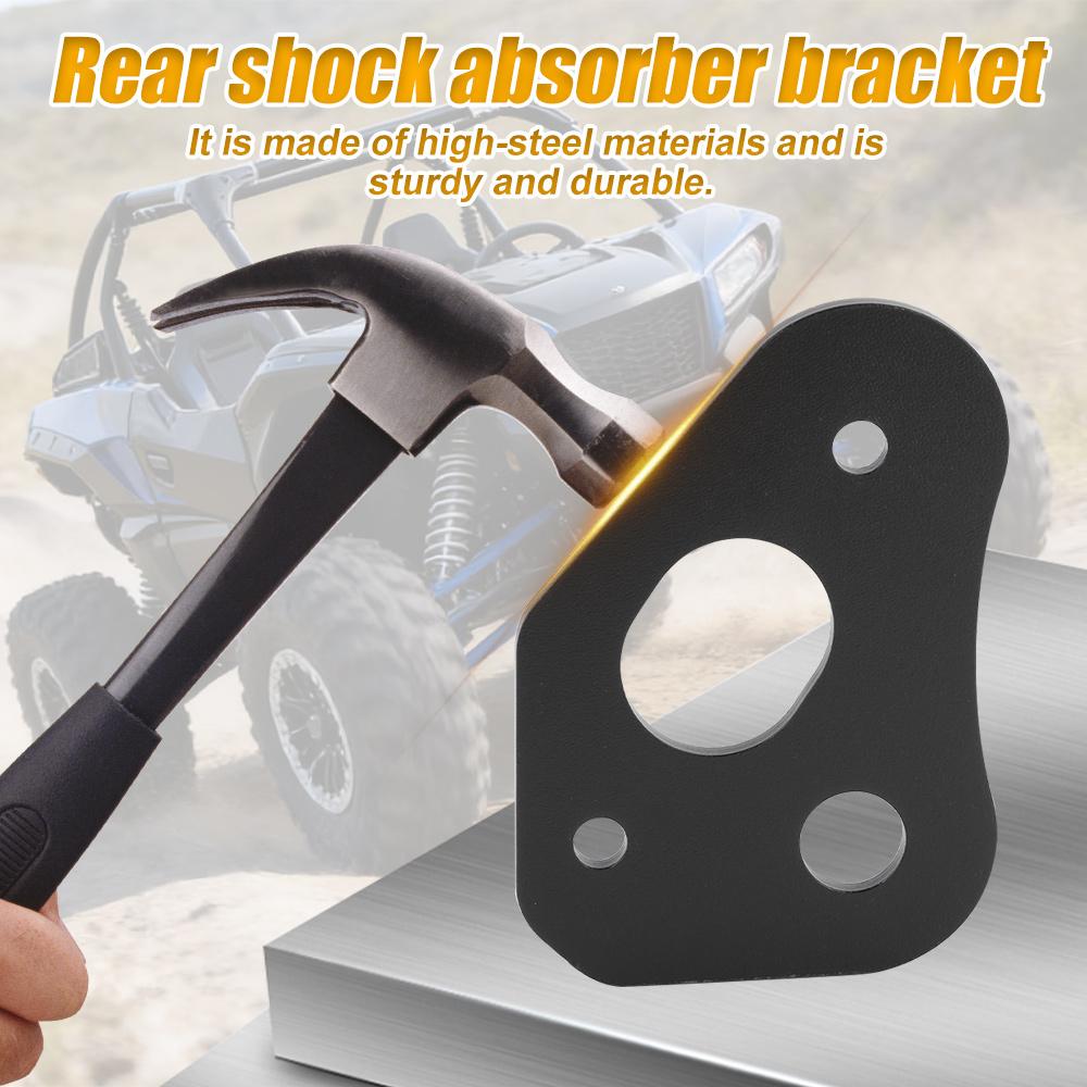 Rear Shock Mount Reinforcement Braces UTV Accessories Steel KRX 1000 2020-2026 KRX4 1000 2022 2023 2024 2025 2026 For Kawasaki
