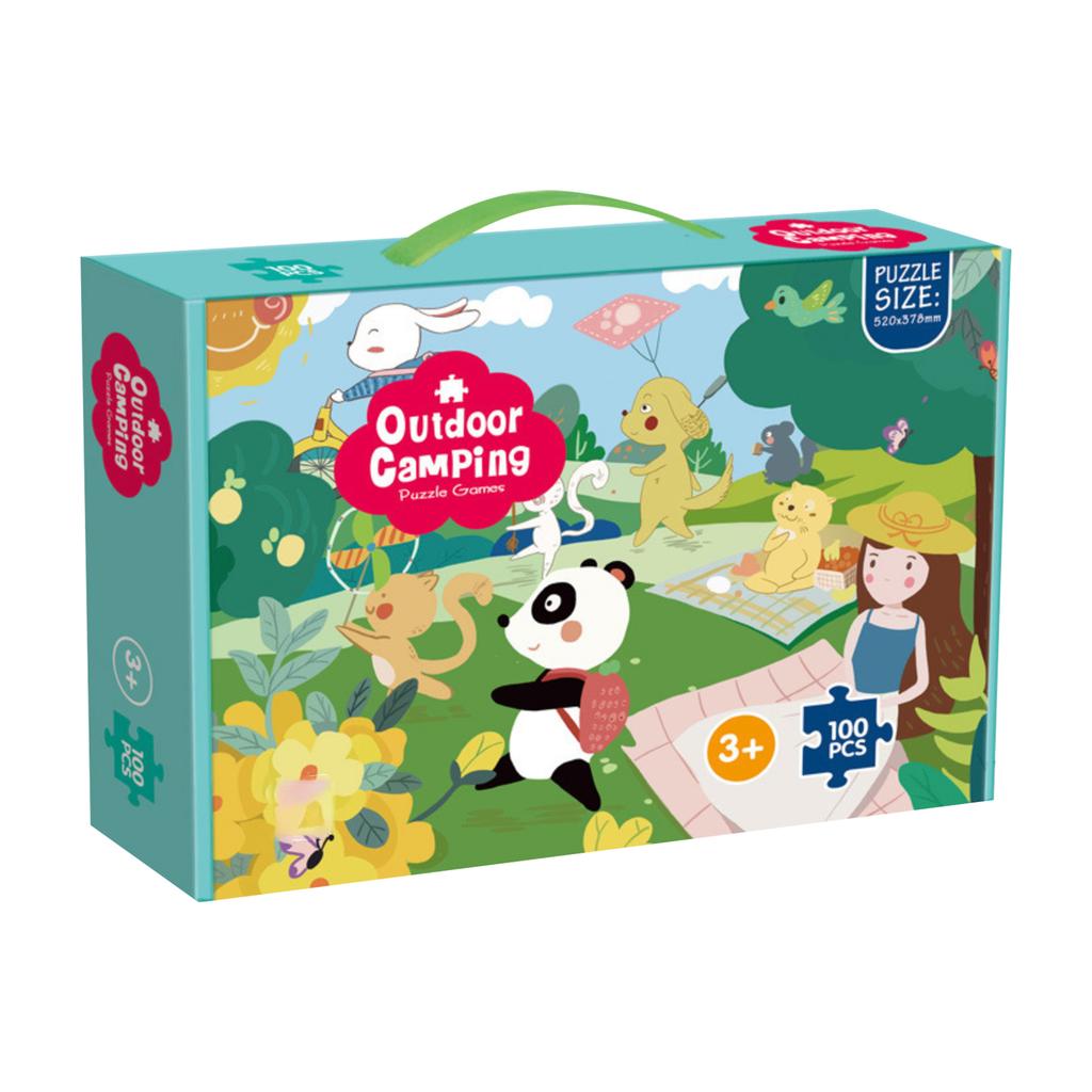 100 шт. Продвинутые развивающие пазлы для детей, для детского сада, мальчиков и девочек, сборные игрушки для раннего развития. Толщина пазла 1 см