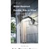 Уличный светильник на солнечной батарее с датчиком движения высокой яркости, индукционный светильник с магнитным креплением, три режима, устойчивый к погодным условиям, многовариантная установка, подходит для использования на открытом воздухе
