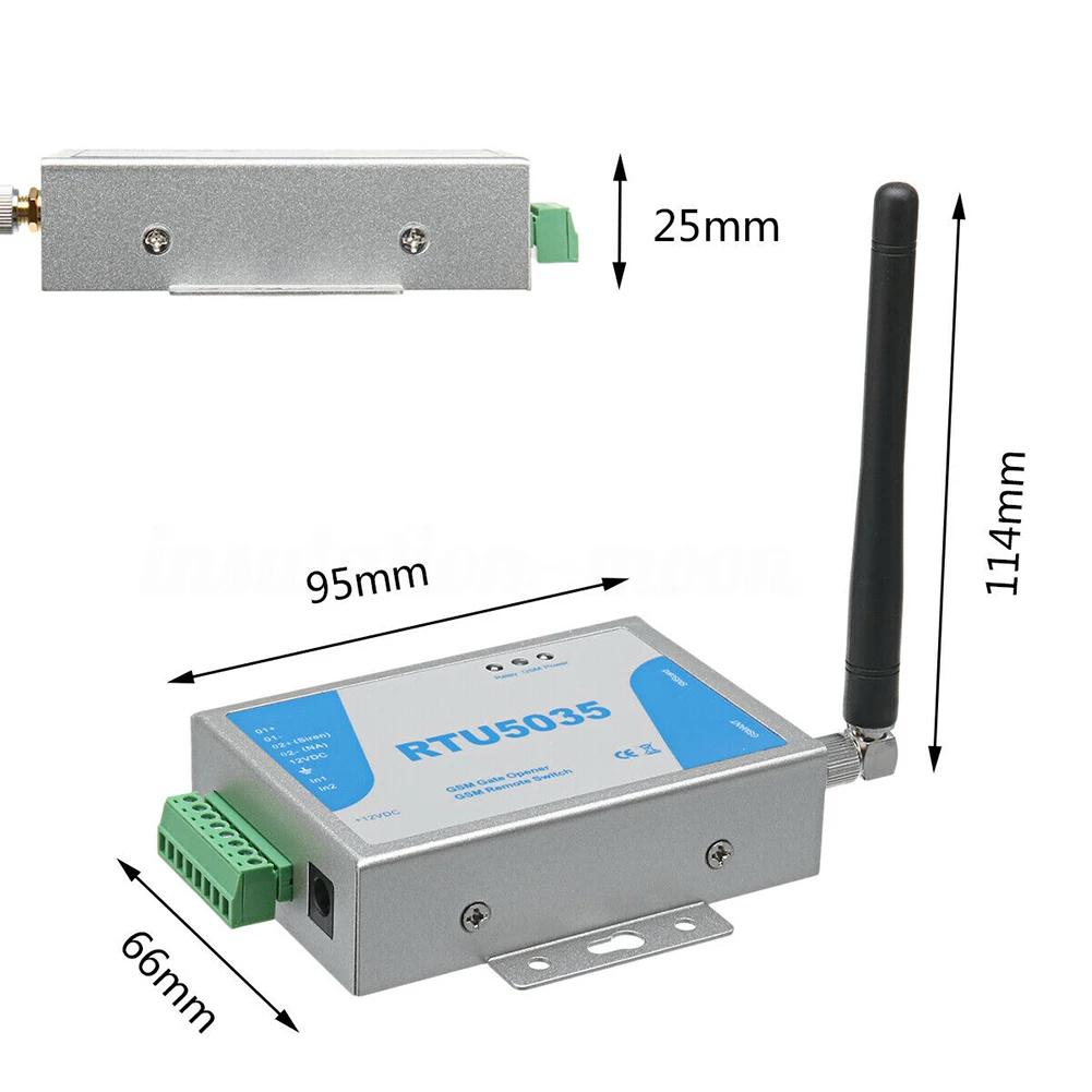 RTU5035 RTU5024 GSM Открыватель ворот Релейный переключатель Звонок в дверь Пульт дистанционного управления Управление дверью через телефон для умного дома гаража
