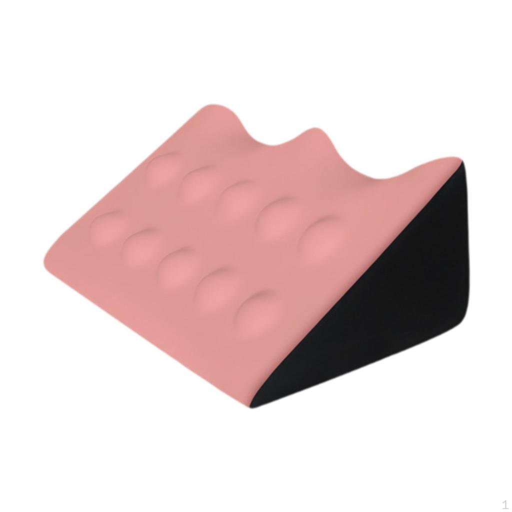 Bed Wedge Pillow Back Cushion Home Memory Foam Comfortable Massage Leg for Snoring Side