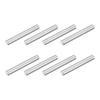 8-Piece Parallel Pin, M6 X 45mm, Dowel Pin, Shelf Support, Shelf Bracket, 304 Stainless Steel, Furniture Door Joint, Fastener, Connection, Repa