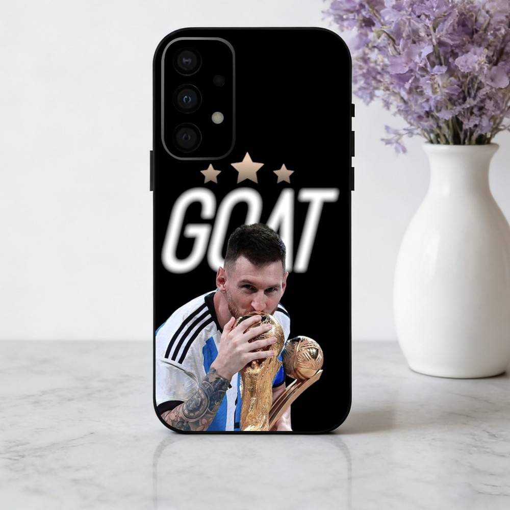 S-Суперзвезда-М-МессиS-10-ПечатьS Чехол для телефона Samsung Galaxy A73,A72,A71,A70,A53,A52,A51,Мягкий силиконовый черный чехол