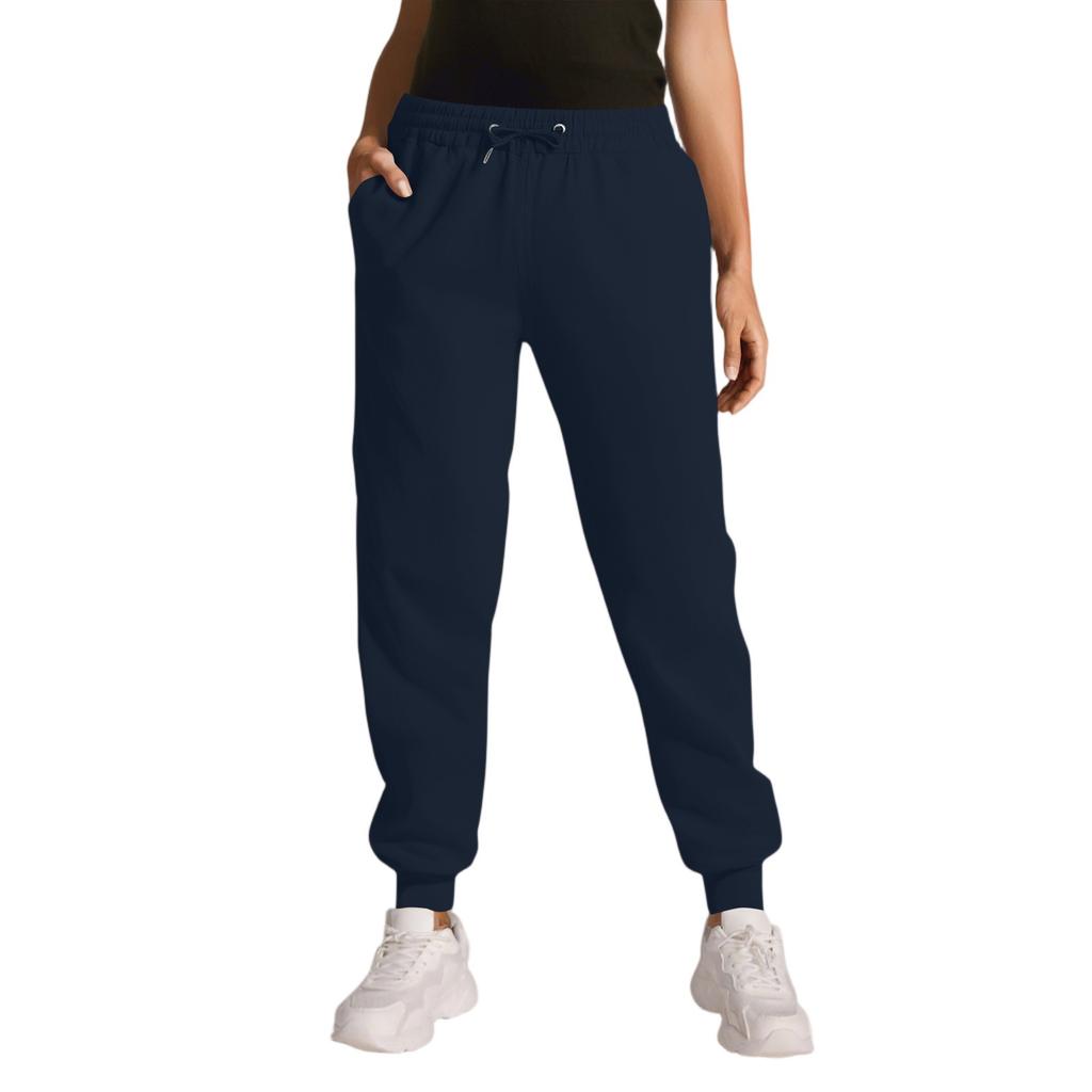 Cargo Sweatpants For Women Sport Solid Color Drawstring Pocket Casual Sweatpants Pants