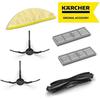 Kit Accessoires - KÄRCHER - RCV 5 - 6 Accessoires - Microfibre - Filtres Et Brosses De Rechange