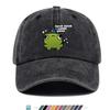 pc Cute Funny Frog Wizard Print Baseball Cap Trucker Hat Comfortable Breathable Fashionable Beautiful Cartoon Game Black Classi