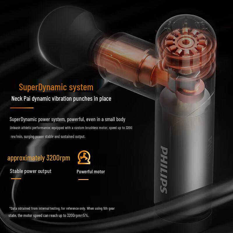 Philips PPM7308 Professional Percussion Massage Gun