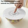5Pcs Silicone Lid Set for Bowls Pots Microwave Safe Food Covers Multi-Size Leakproof Container Lids with Hanging Holes