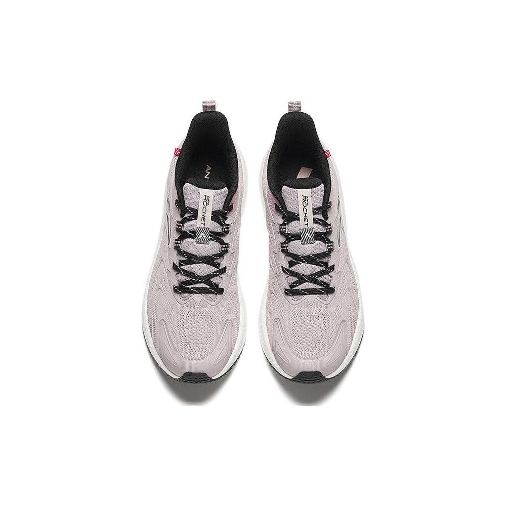 Anta Rocket 5.0 Cushioning Slip Resistant Low top Running Shoes Women's Gray Black 122345523-6