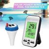 Waterproof Outside Sensor Wireless Swimming Pool Thermometer Water Temperature Detector Time Calendar LCD Display