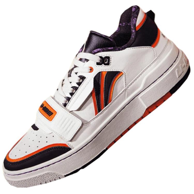 Li Ning Rookie Slip Resistant, Abrasion Resistant, Lightweight Low top Vintage Basketball Shoes Women's ABCS028-2