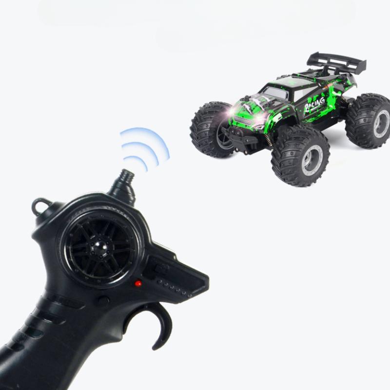 Машинка с дистанционным управлением, вездеходная машина с дистанционным управлением для мальчиков, грузовик с диодами, 2,4 ГГц, быстрый, прочный, машинки с дистанционным управлением на Рождество, для детей, для начинающих