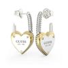 Boucles D'oreilles - GUESS - JUBE04203JWYGRHT-U - Acier Inoxydable - Argenté - Femme