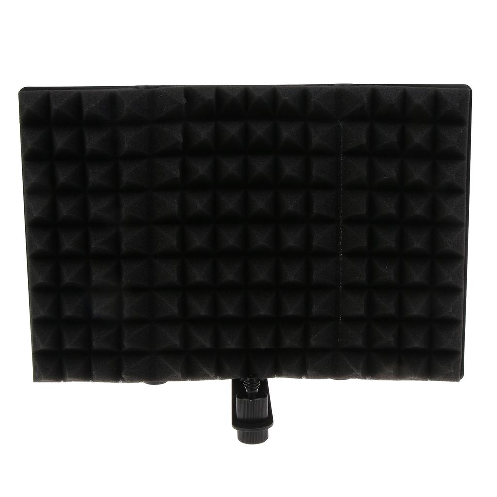 Professional Studio Microphone Soundproof Shield Sound Absorption Reflection Filter Sponge Soundproof Shield