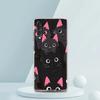 Милый Мультяшный Черный Кот Чехол Для Samsung A16 A14 A12 A22 A32 5G A34 A42 A52 A54 A50 A70 A30 A40 A20E A10S A02S A04S A06 Чехол