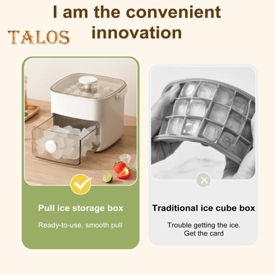 Форма для льда с крышкой для воды, фруктов, коктейлей. Креативная форма кубиков льда. Легко моется. Коробка для льда для виски, кофе.