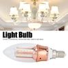 Лампа E14 хрустальная люстра 9 Вт светодиодная свечевидная лампа для дома, гостиной, теплый свет