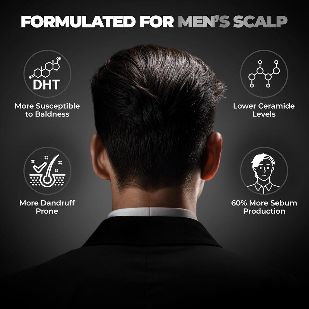 Beardo Anti Grey Hair Serum for Men 50ml Pack of 1 | Lightweight Non-Sticky Hair Revitalizer